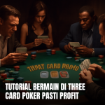 Tutorial bermain di Three Card Poker