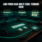 Poker table dengan layar digital link poker Asia